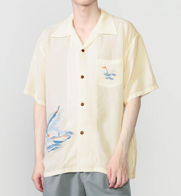  「SUN SURF | ハワイアンシャツ &ldquo;WATER SKIING&rdquo;  MEN」|シャツ・ブラウス|OFFWHITE