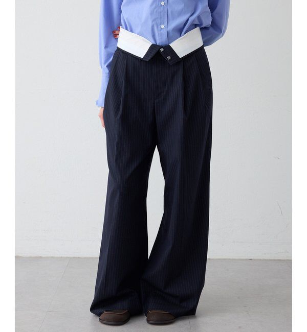 THE PAUSE「【THE PAUSE】ストライプタックパンツ」|その他|