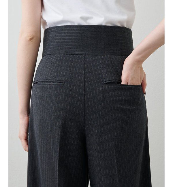 THE PAUSE「【THE PAUSE】ストライプタックパンツ」|その他|