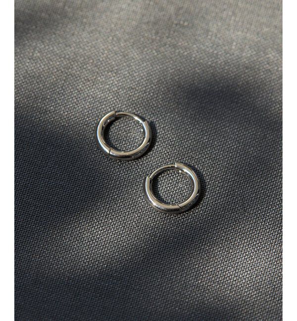 THE PAUSE「【THE PAUSE】フープピアス S＜WEB限定＞」|ピアス|シルバー