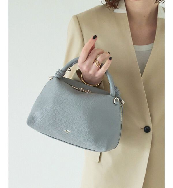 LOWELL things「【新色追加】Muget/ダブルハンドルミニショルダーBAG」|ショルダー・メッセンジャー|ライトブルー