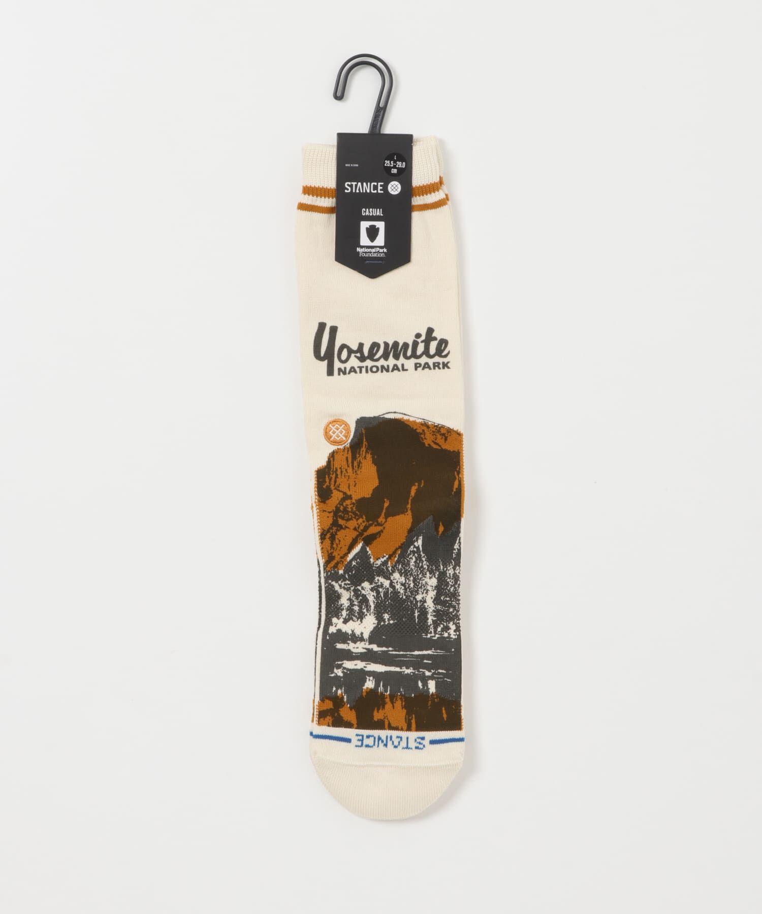 Sonny Label 「STANCE SOCKS　YOSEMITE NP CREW」|ソックス|ホワイト系その他