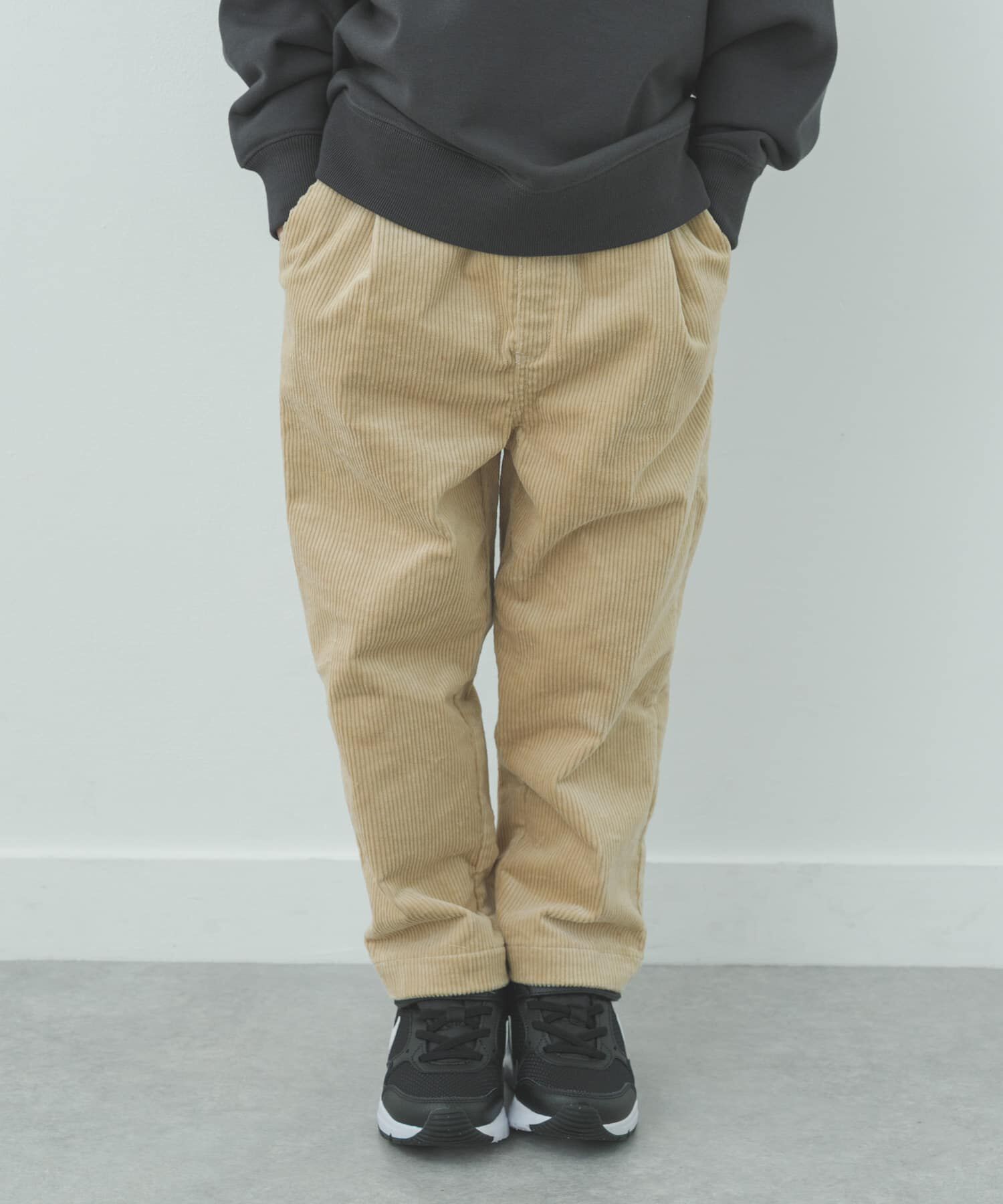 URBAN RESEARCH DOORS「コーデュロイタックパンツ(KIDS)」|その他|ライトベージュ