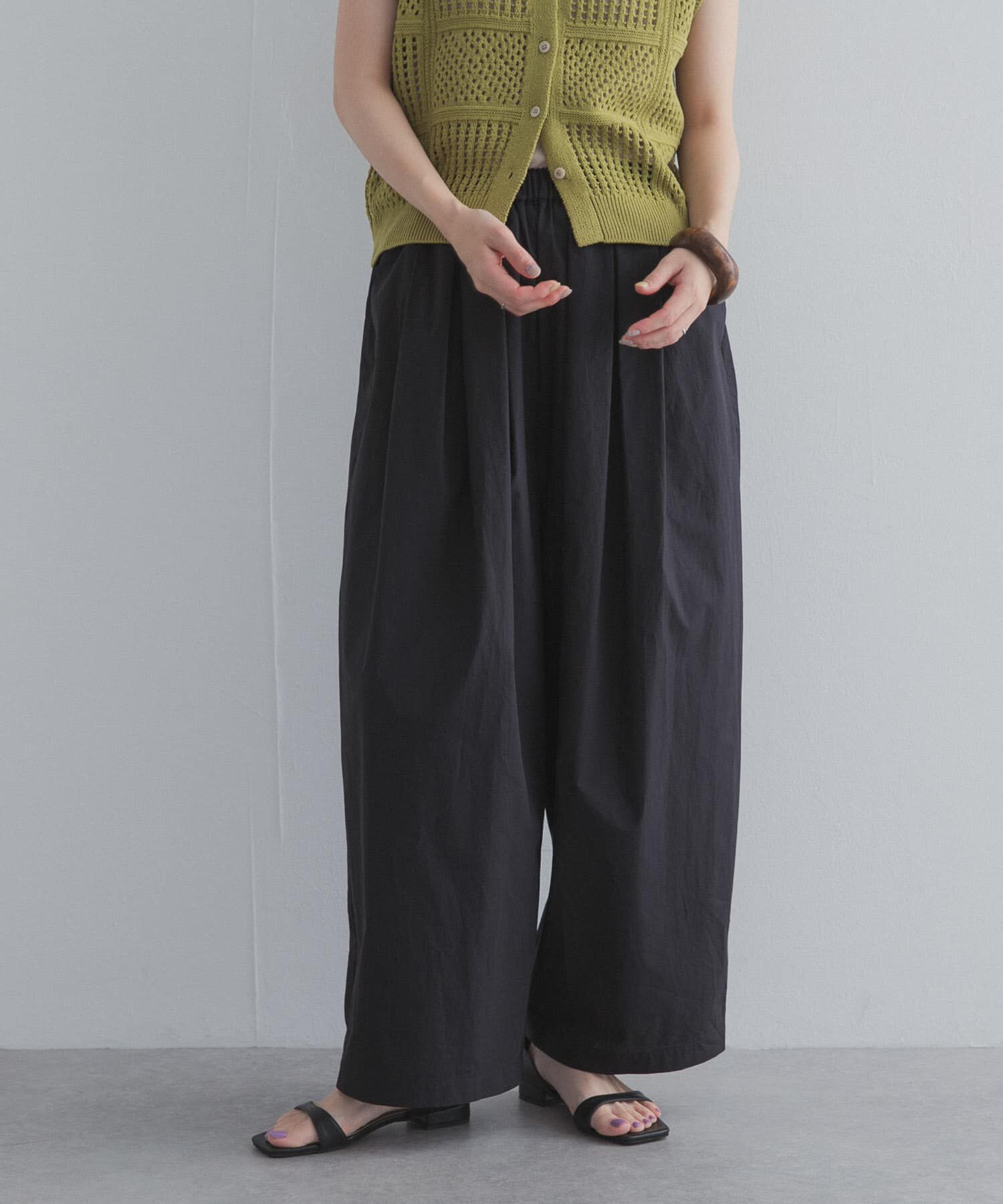 URBAN RESEARCH DOORS「ギャザーボリュームパンツ」|その他|