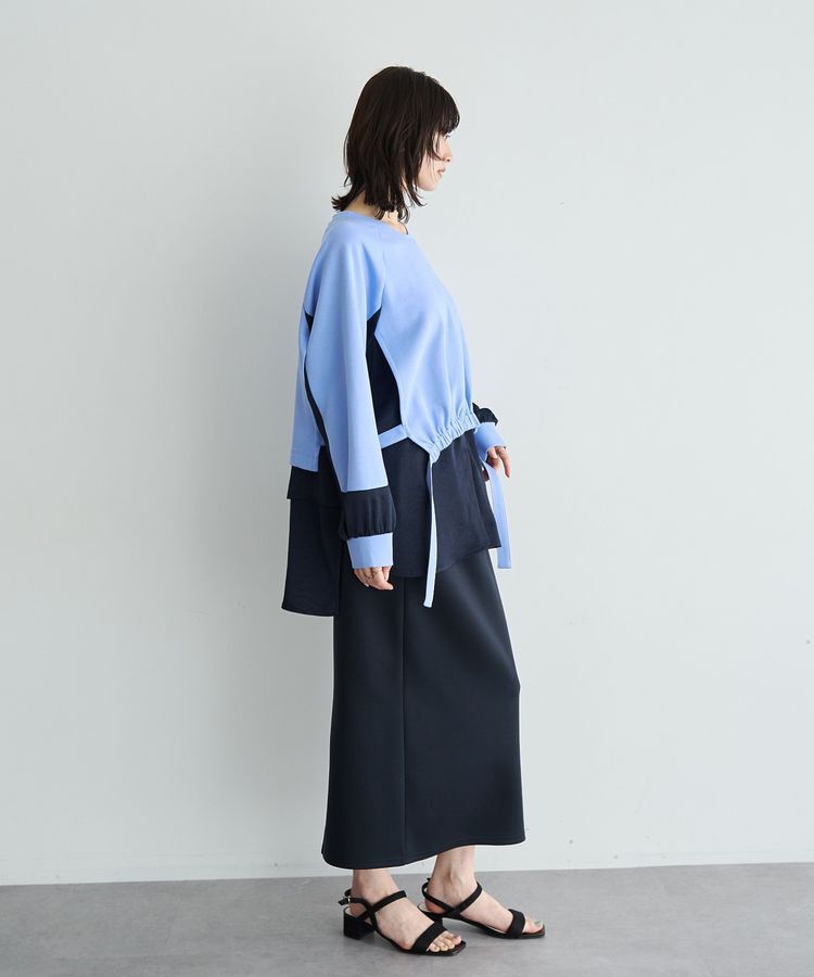 Editt by YECCA VECCA「シャツレイヤードデザインプルオーバー」|Tシャツ・カットソー|