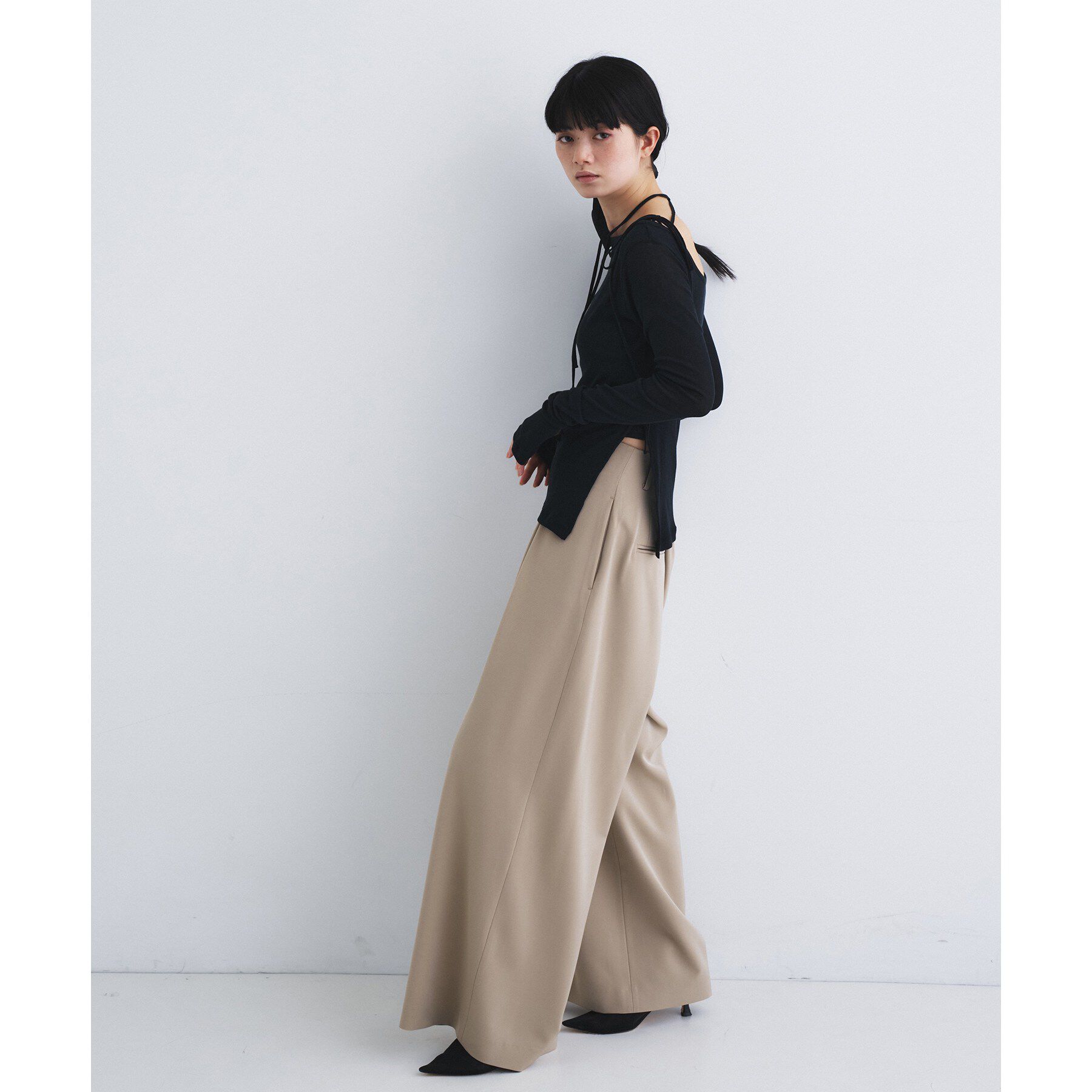 CODE A「jersey ribbon pullover」|Tシャツ・カットソー|