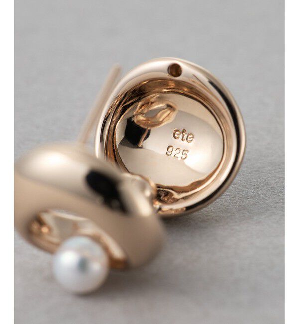 ete「パール ハグピアス」|ピアス|
