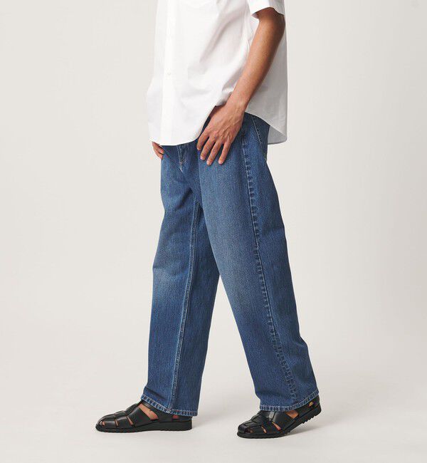 BEAUTY&YOUTH UNITED ARROWS「フェード リラックス デニム 5ポケット NO.8」|チノ|