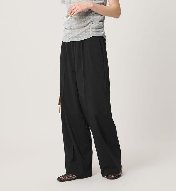 BEAUTY&YOUTH UNITED ARROWS「ゴムギャザー ワイドパンツ ウォッシャブル 防シワ」|その他|