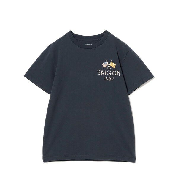 BEAMSBOY「テーラー東洋 / SUKA T-SHIRT EMBROIDERED &ldquo;SAIGON VIET-NAM&rdquo;」|Tシャツ・カットソー|NAVY