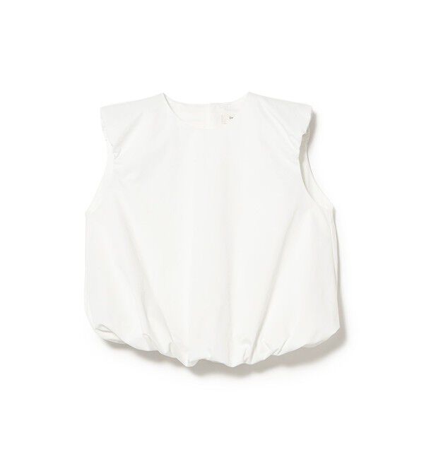 Demi-Luxe BEAMS 「バルーン タフタ ブラウス」|シャツ・ブラウス|WHITE