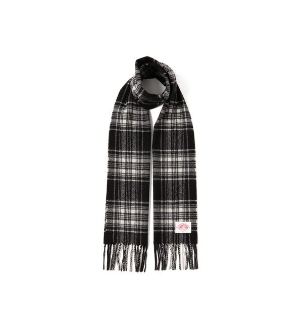 Ray BEAMS 「DANTON / ウール カシミヤ マフラー」|ストール|BLACK