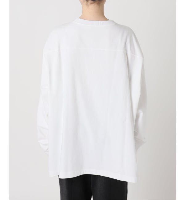  「《追加予約2》[THE MOOD]レースアップロングTシャツ」|Tシャツ・カットソー|