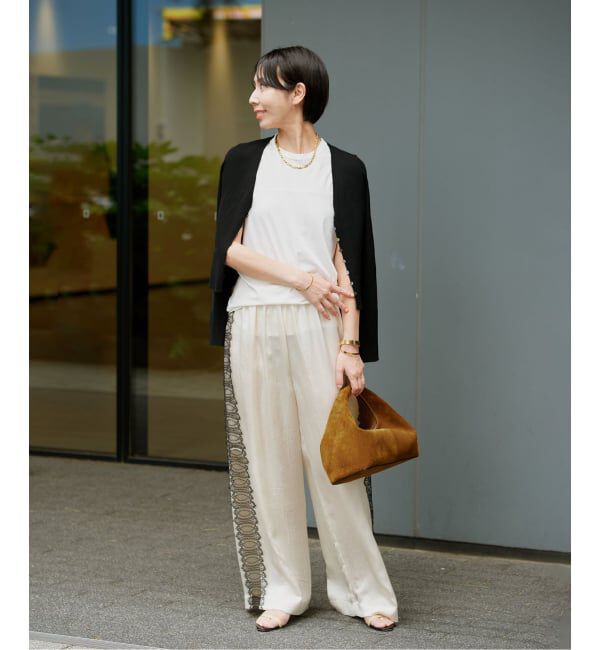 VERMEIL par iena「FRENZLAUER フランツロアー Panier Baguette SUEDE 別注」|ハンドバッグ|