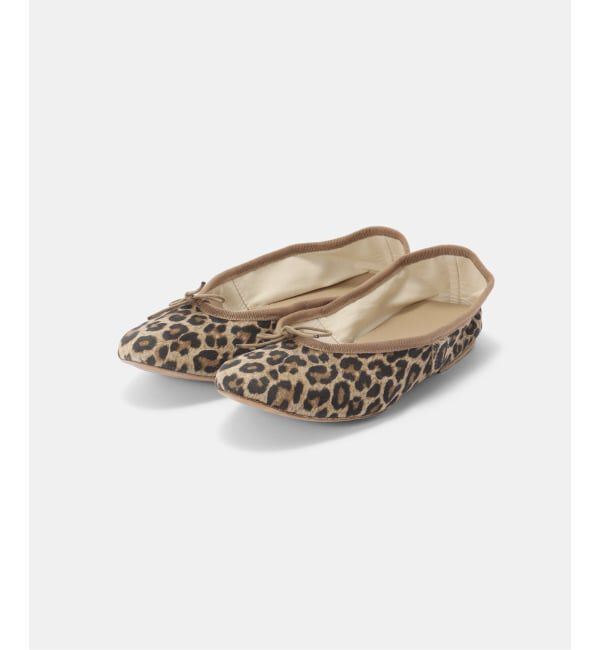 IENA「PORSELLI/ポルセリ LEOPARD BALLET バレエシューズ」|バレエシューズ|