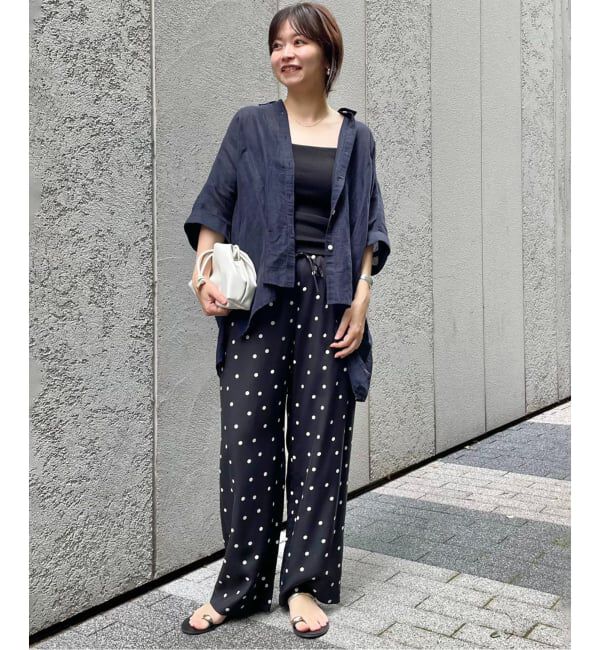 SLOBE IENA「《シリーズあり》リネンコットンBOXシャツ」|シャツ・ブラウス|