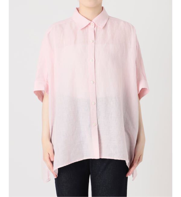 SLOBE IENA「《シリーズあり》リネンコットンBOXシャツ」|シャツ・ブラウス|