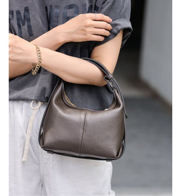 FRAMeWORK「≪予約≫PELLETTERIA MARANT 2WAY STRAP BAG」|ハンドバッグ|ブラウン