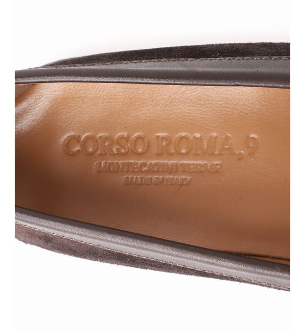 U by SPICK&SPAN「《予約》CORSO ROMA 9 / コルソローマノーヴェ スエードローファー」|ローファー|