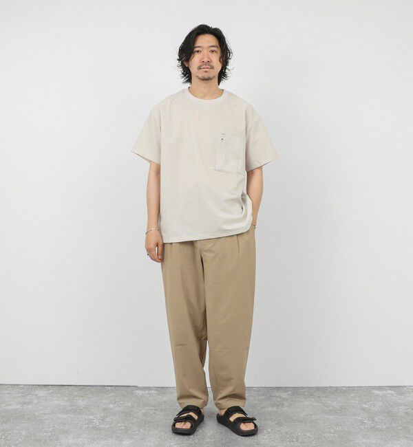 NOLLEY'S goodman「《セットアップ対応》【NANGA】DotAir COMFY TUCK TAPERED PANTS 26SS」|チノ|