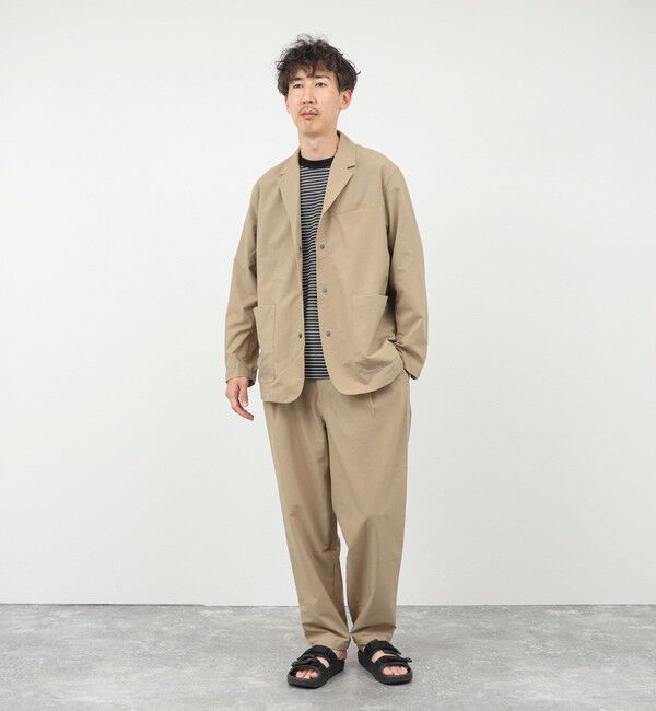 NOLLEY'S goodman「《セットアップ対応》【NANGA】DotAir COMFY TUCK TAPERED PANTS 26SS」|チノ|