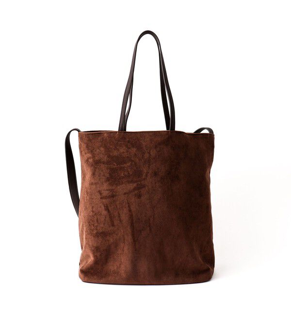 NOLLEY'S goodman「【Un coeur/アンクール】K906021 SUEDE DRAPE 2WAY TOTE」|トートバッグ|