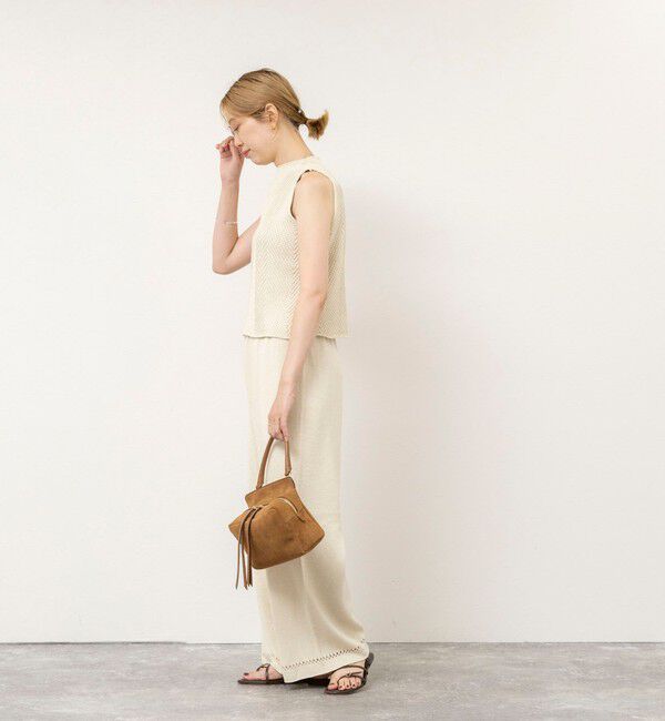 NOLLEY'S sophi「《セットアップ対応》【WALANCE/ワランス】paper knit パンツ」|その他|