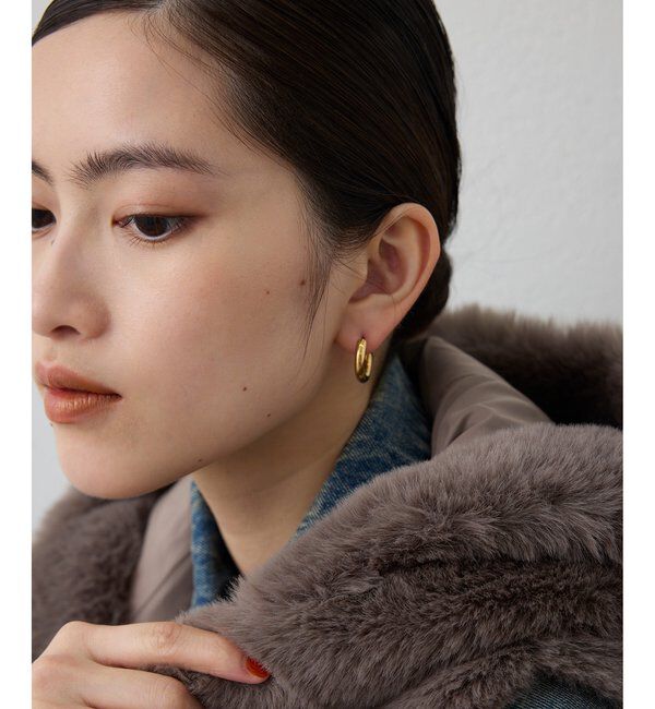 THE PAUSE「【THE PAUSE】フープピアス M＜WEB限定＞」|ピアス|