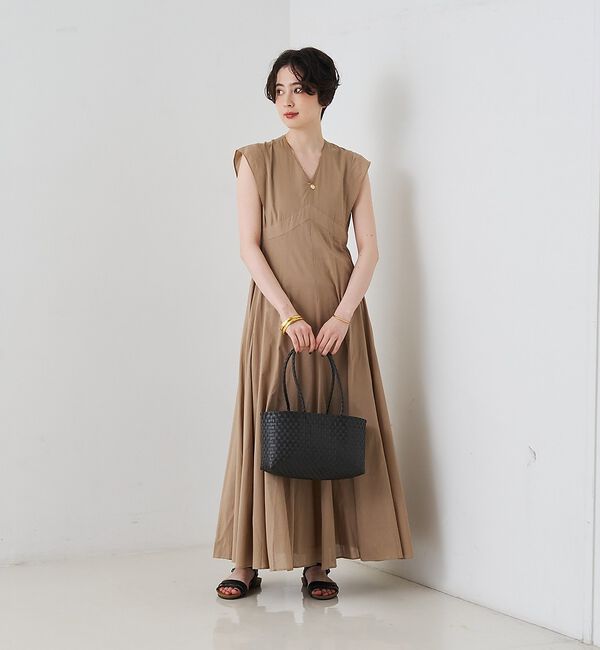 Rouge vif「【NHE/ニエ】カゴバッグ NGANG(LONG HAND) トートバッグ」|かごバッグ|