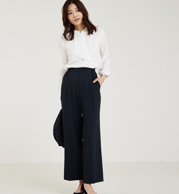abahouse mavie「【エニデイカセット】タックストレートパンツ」|その他|