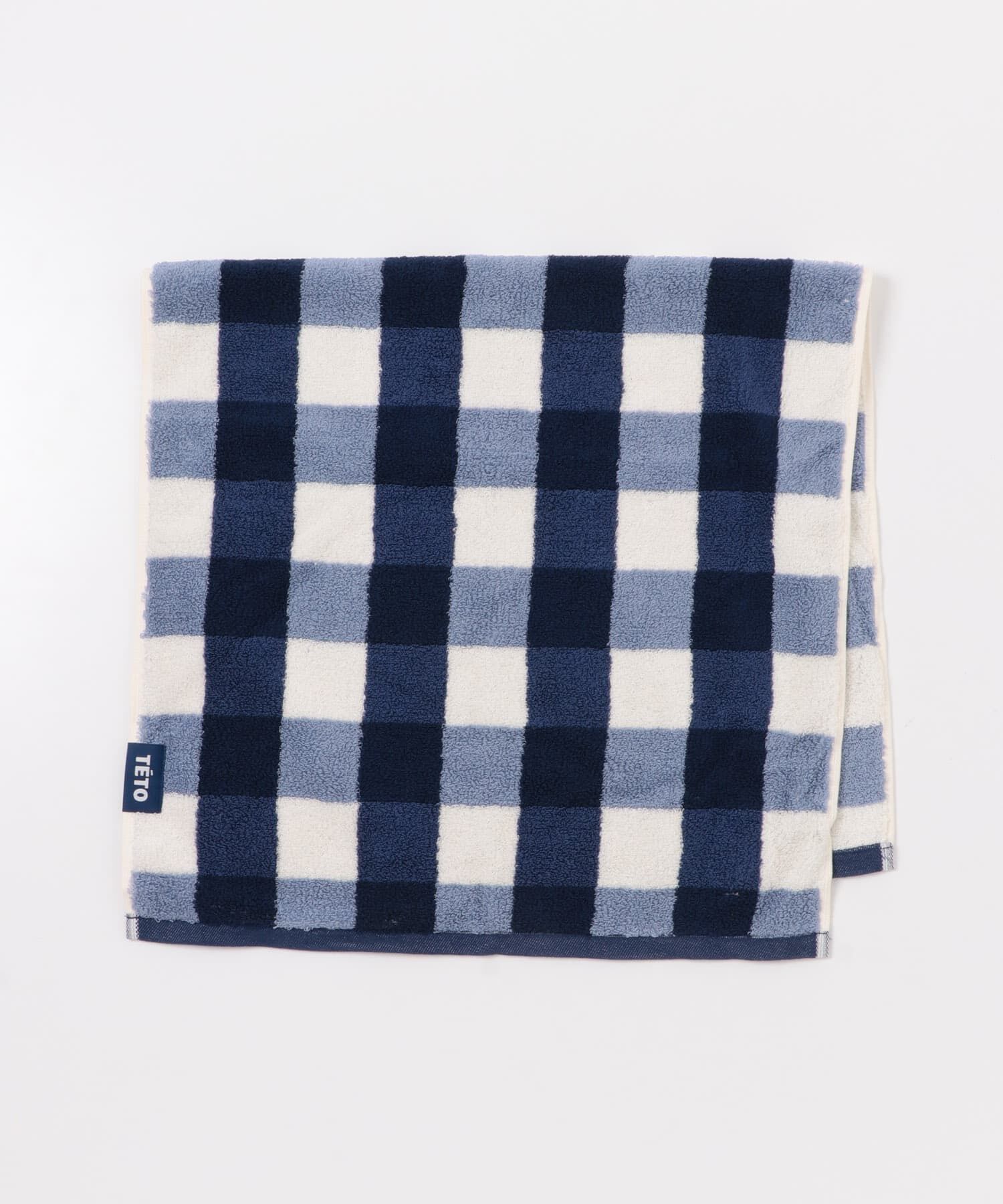 SMELLY「TETO　SUPIMA COTTON FACETOWEL」|ハンカチ|ネイビー