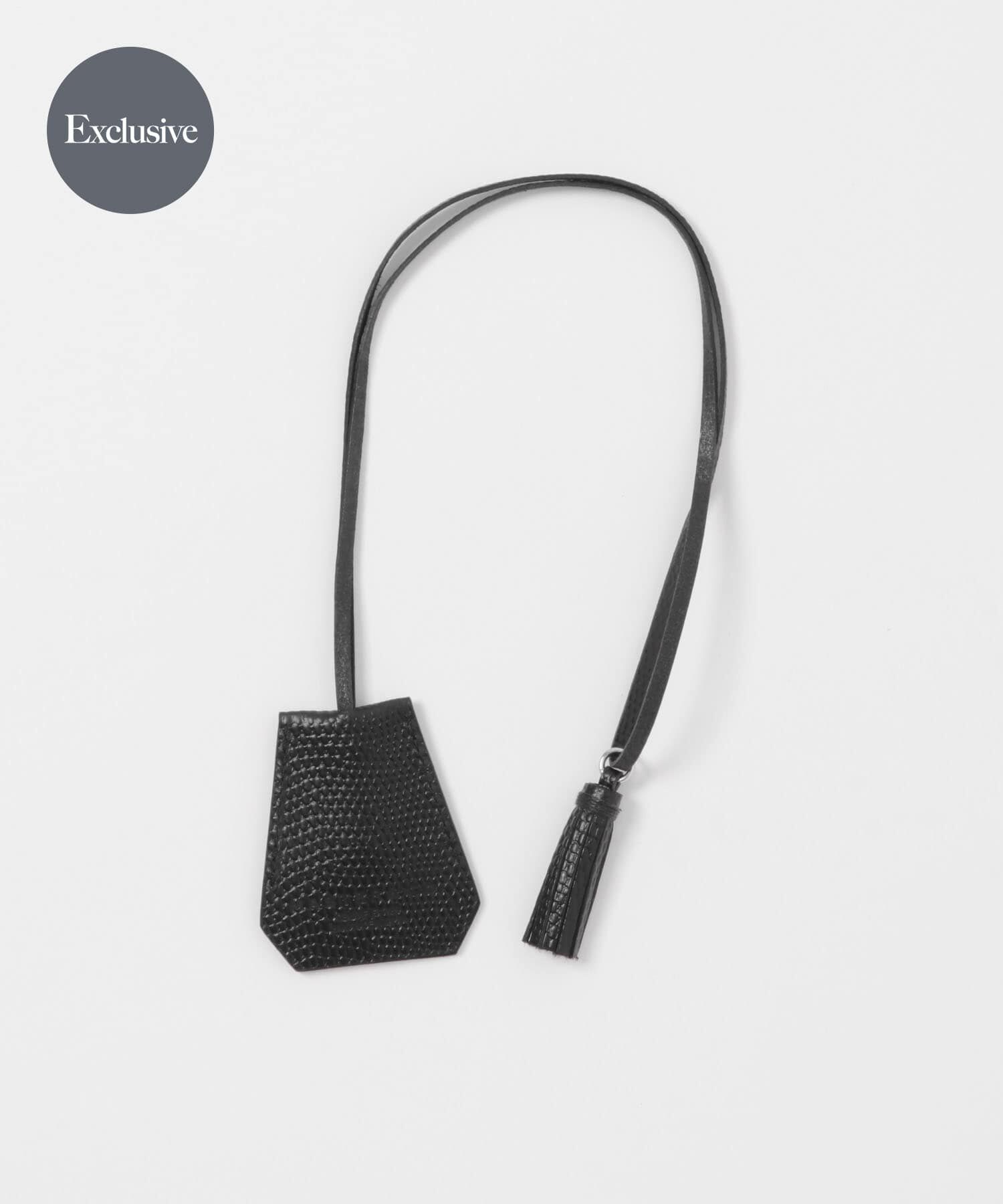 URBAN RESEARCH「『別注』MASTER&CO&times;URBAN RESEARCH　CROCHET + FRINGE BOX」|キーケース|ブラック系その他