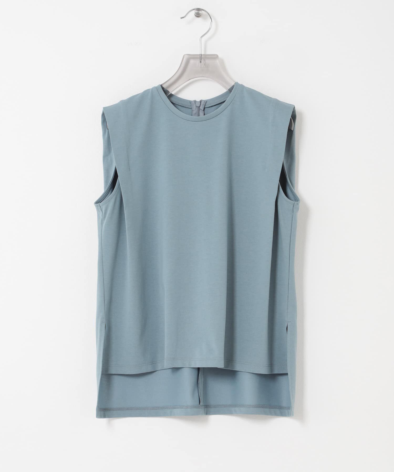 URBAN RESEARCH「汗染み防止ショルダータックカットソー」|タンクトップ|