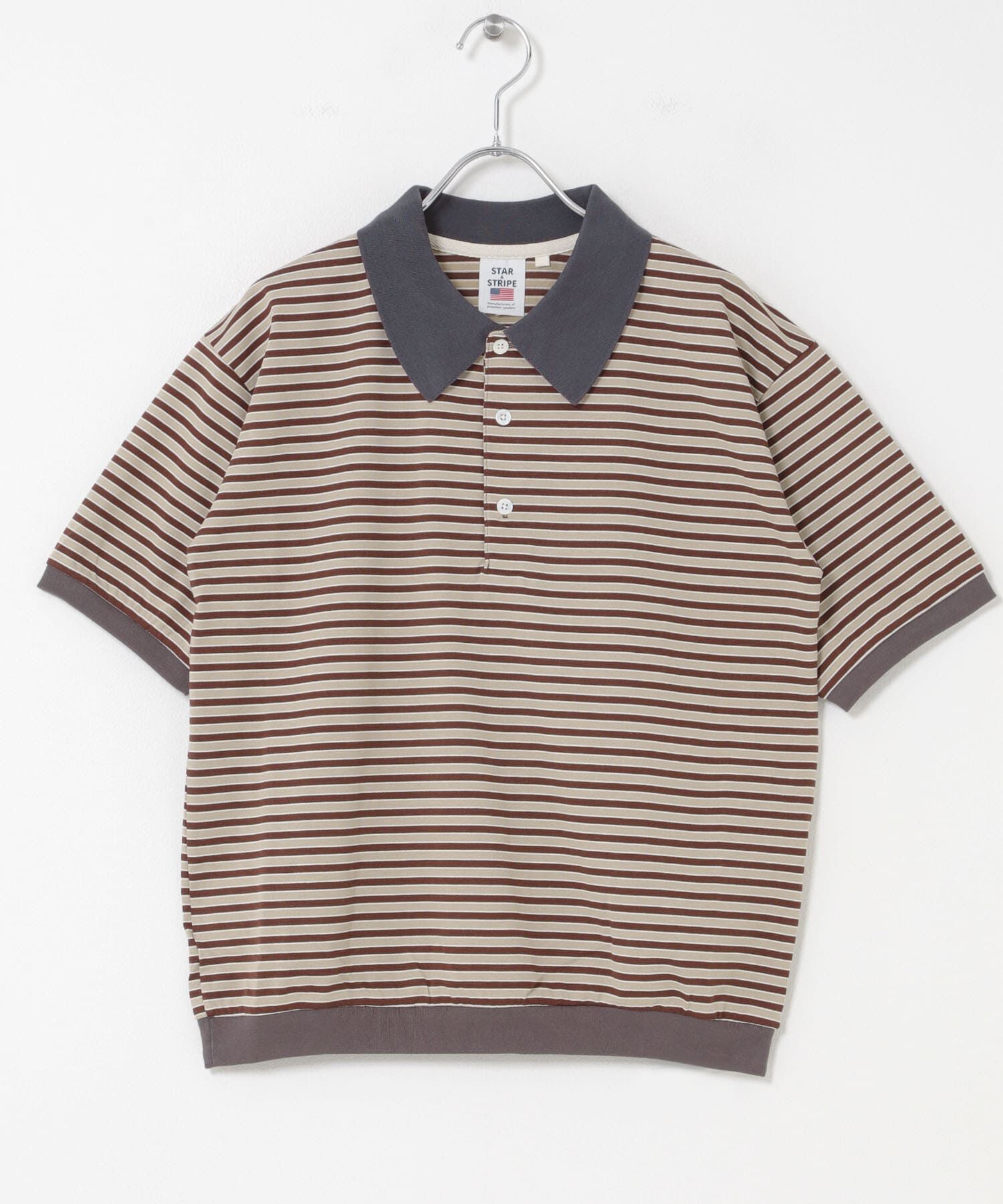 URBAN RESEARCH DOORS「『別注』STAR&STRIPE&times;DOORS　MULTI POLO」|ポロシャツ|