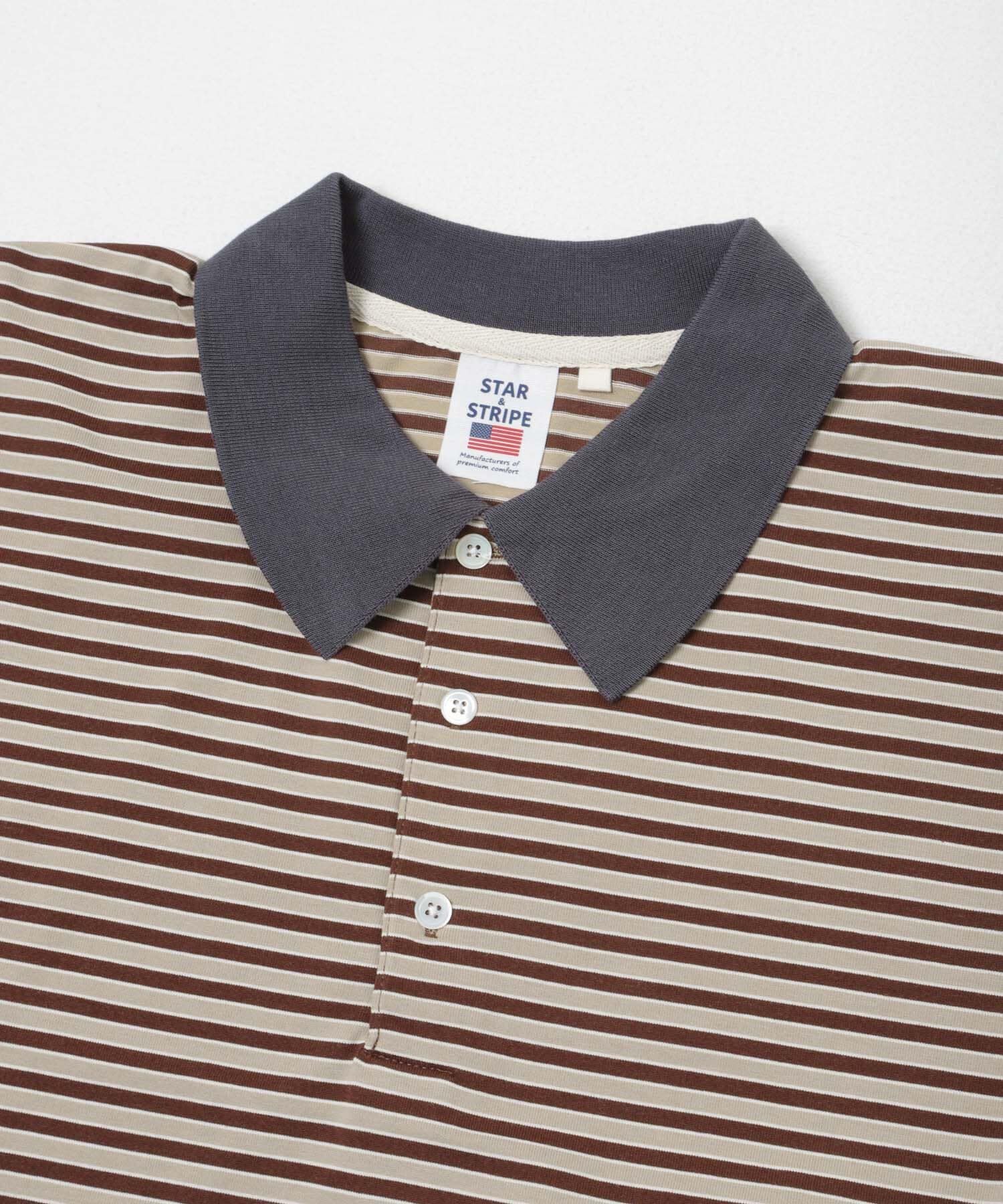 URBAN RESEARCH DOORS「『別注』STAR&STRIPE&times;DOORS　MULTI POLO」|ポロシャツ|