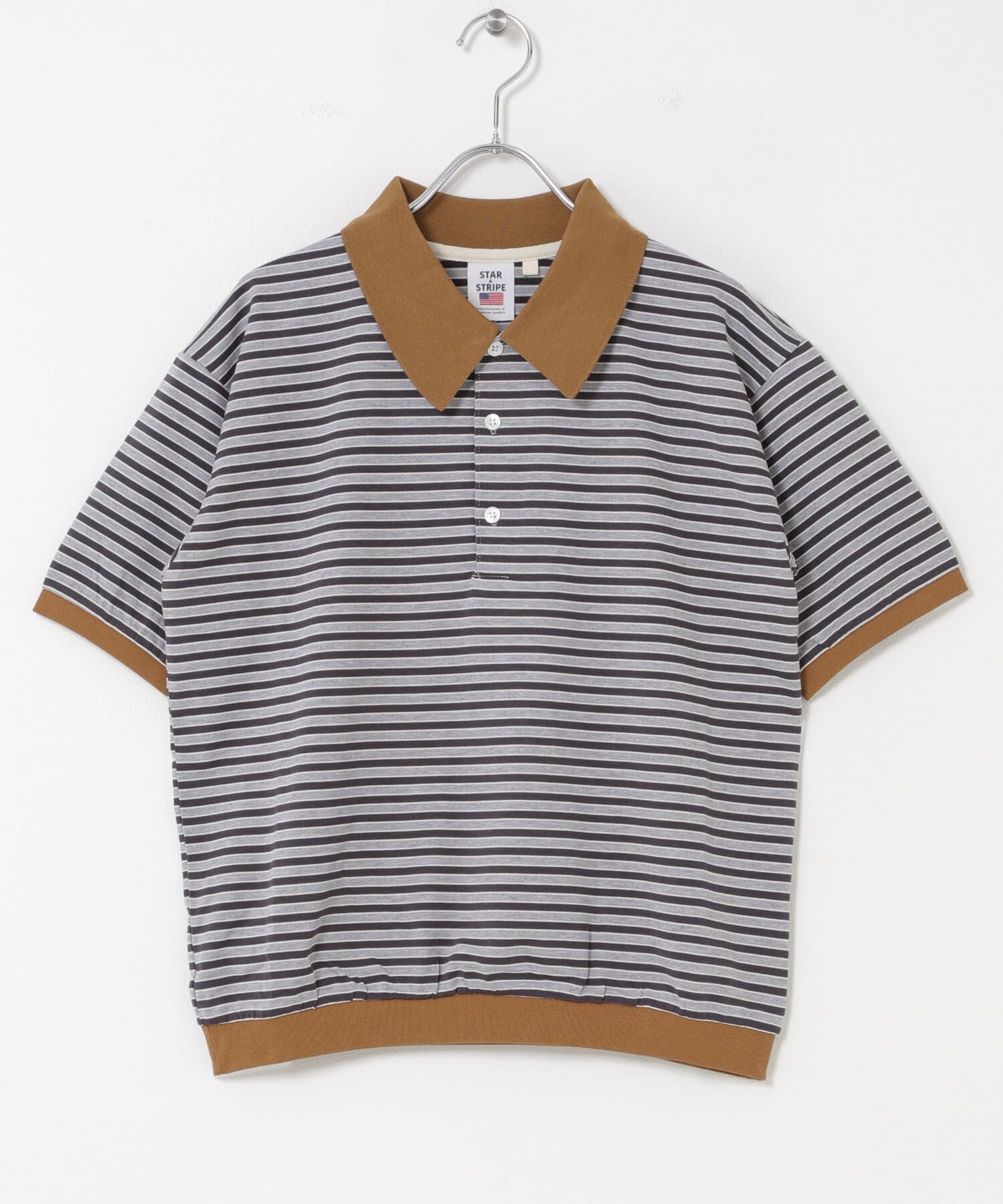 URBAN RESEARCH DOORS「『別注』STAR&STRIPE&times;DOORS　MULTI POLO」|ポロシャツ|