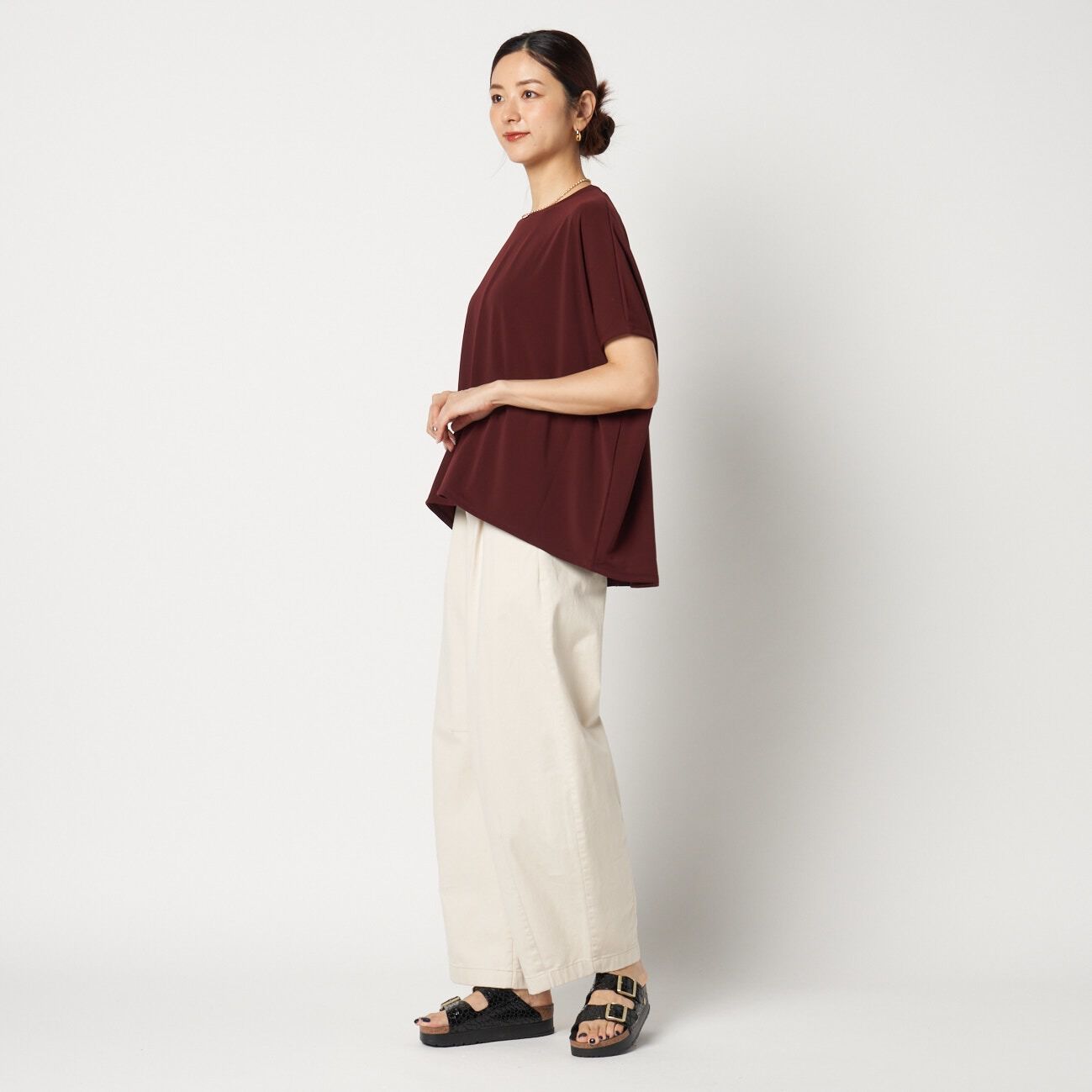  「three dots DOLMAN LOOSE TEE」|Tシャツ・カットソー|