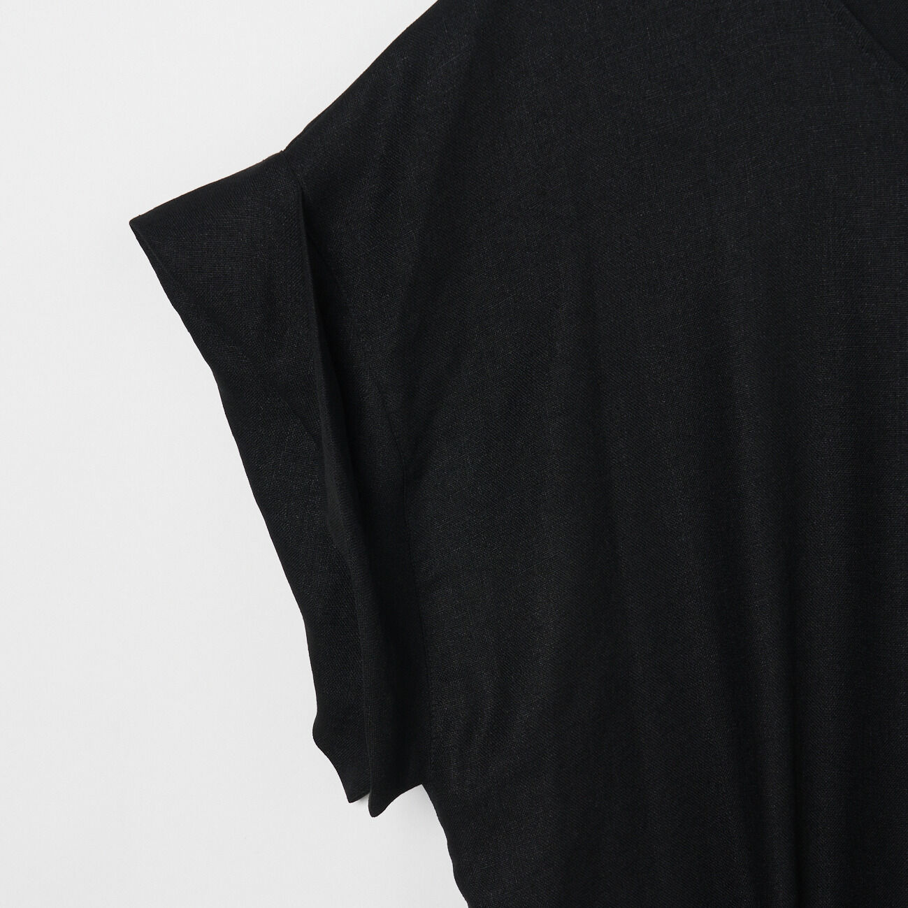 HELIOPOLE「HELIOPOLE FAUX LINEN V NECK DRESS」|ワンピース|