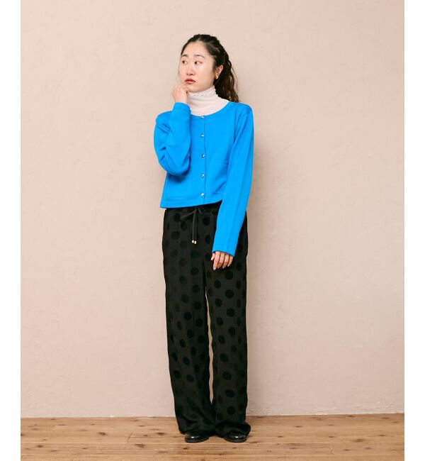  「《WEB限定アイテム》フロッキードットイージーパンツ」|その他|