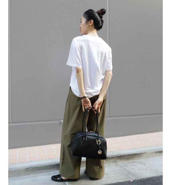  「ロングハンドルボストンバッグ」|ボストンバッグ|