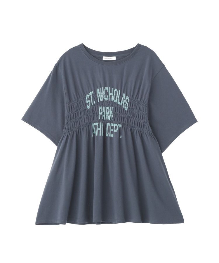 AMERICAN HOLIC「シャーリングプリントTシャツ」|Tシャツ・カットソー|