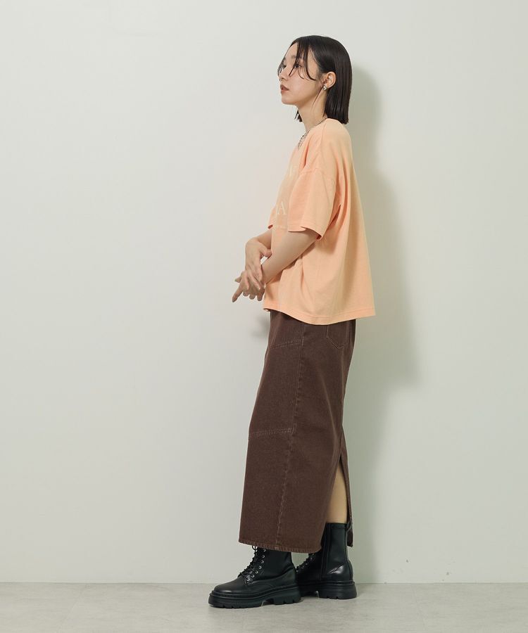 Green Parks「アソートロゴ切替Tシャツ」|Tシャツ・カットソー|