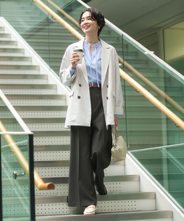 Green Parks「きれシルストレートワイドパンツ」|その他|