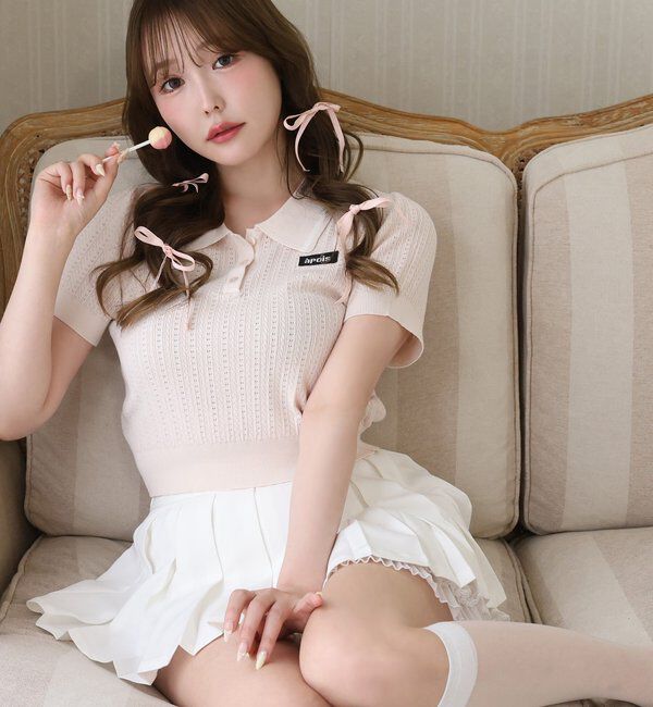  「ドッキングプリーツミニスカート」|スカート|