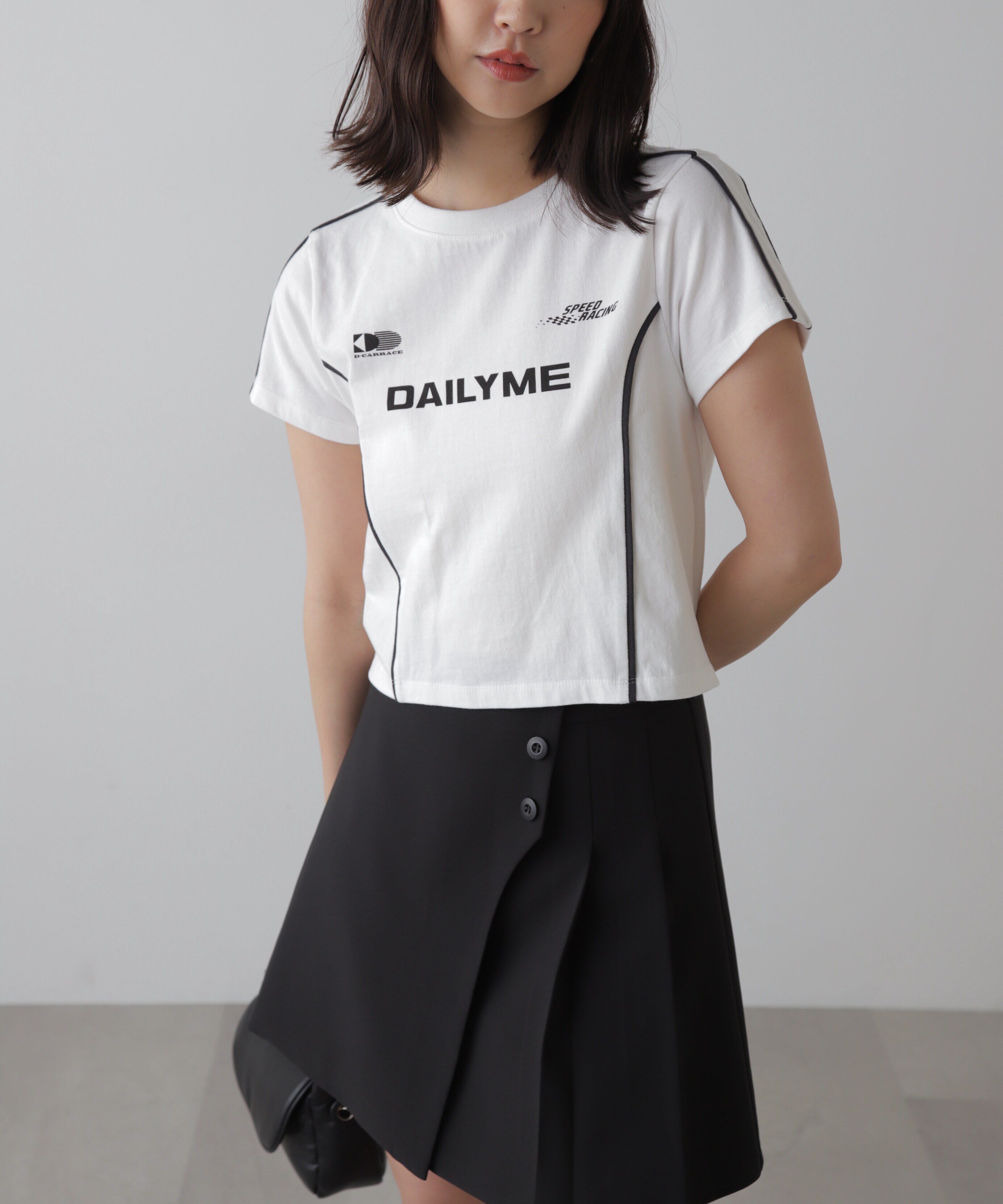  「コンパクトゲームラインTシャツ」|Tシャツ・カットソー|