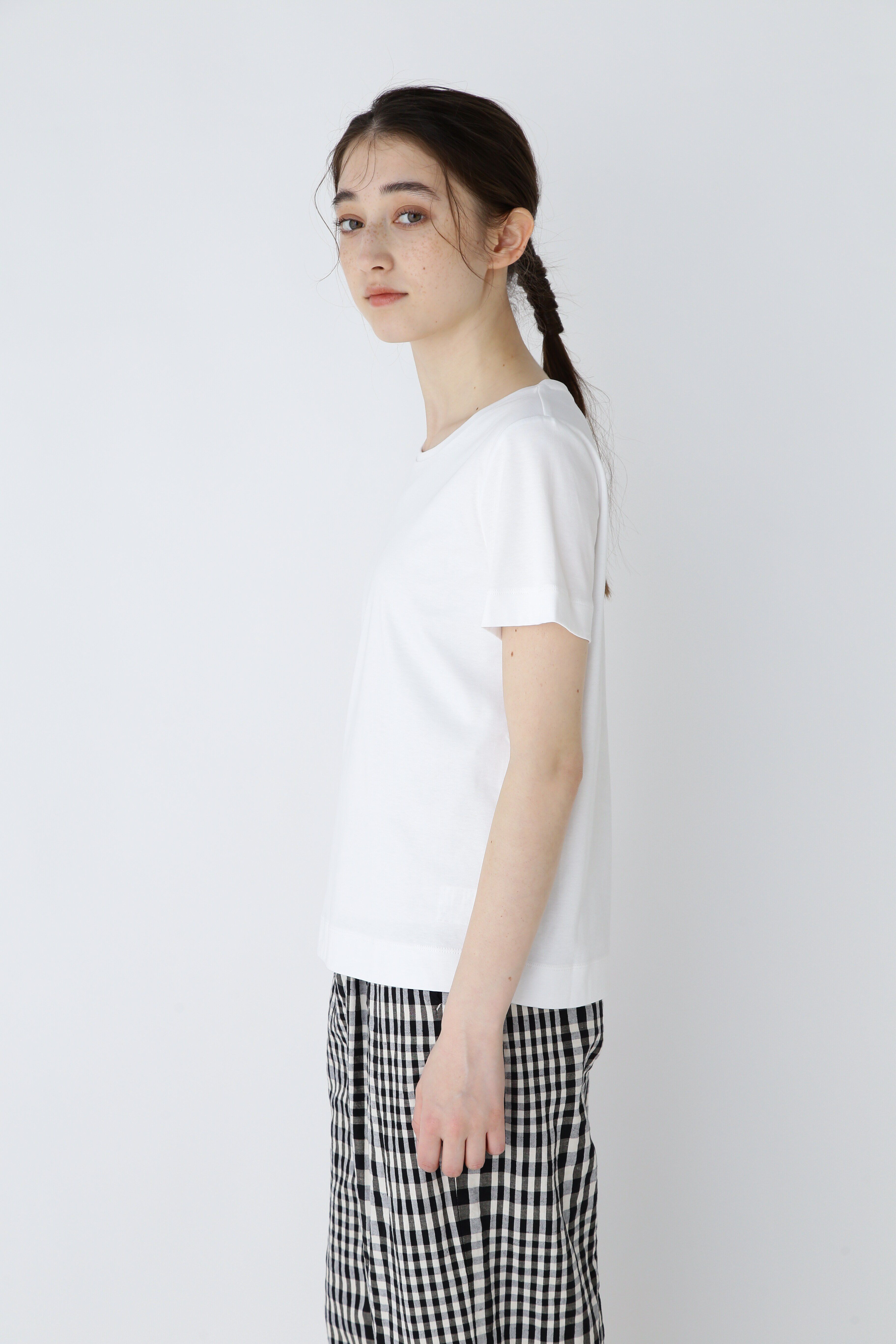  「オーガニックコットンスムース半袖Ｔシャツ」|Tシャツ・カットソー|