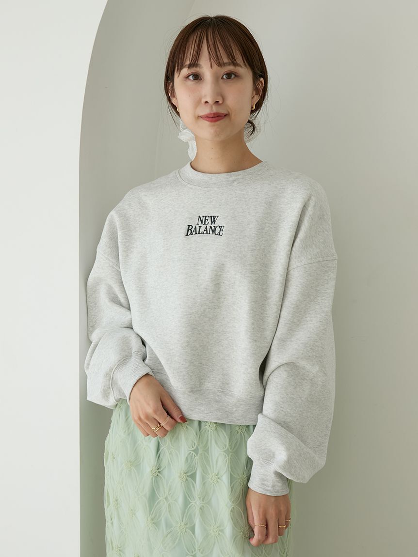 NEW BALANCE 「【New Balance for emmi】Track side フリースクルー」|スウェット・ジャージ|