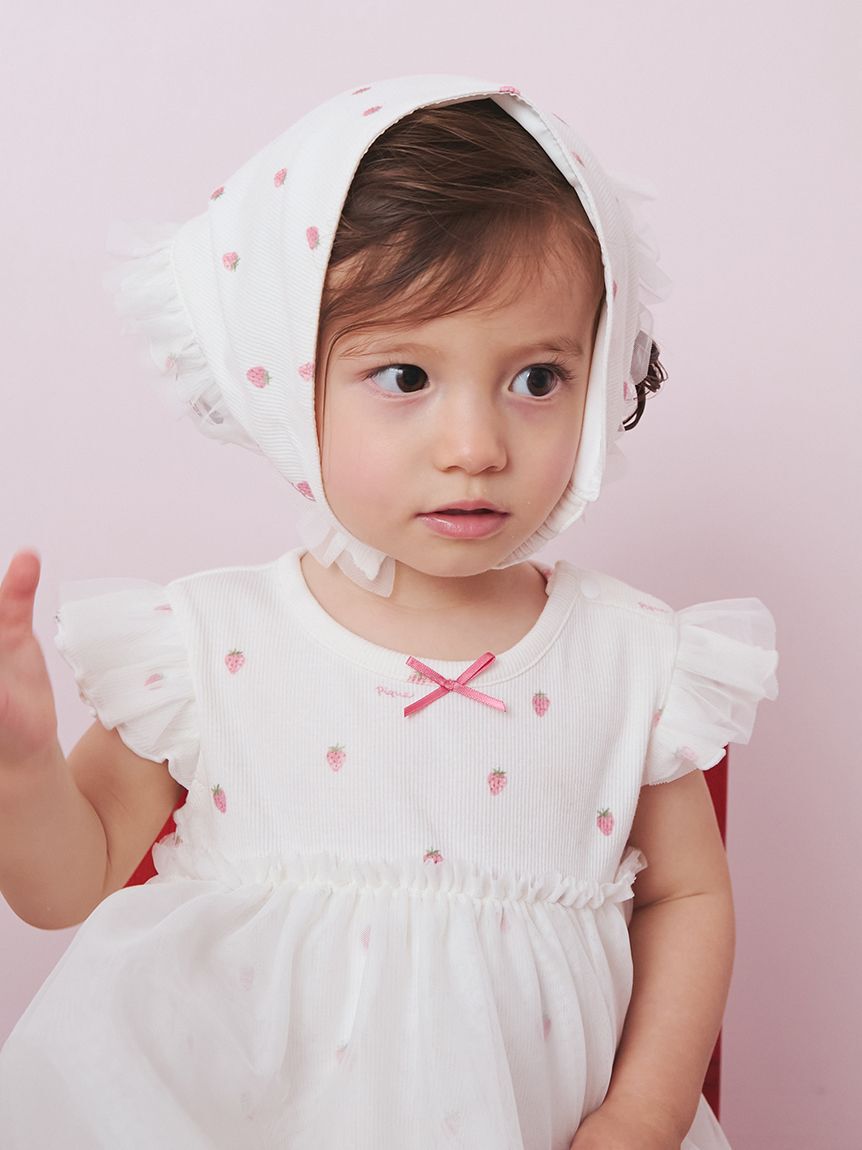 GELATO PIQUE KIDS & BABY「【KIDS】ストロベリー柄チュールバブーシュカ」|その他|OWHT