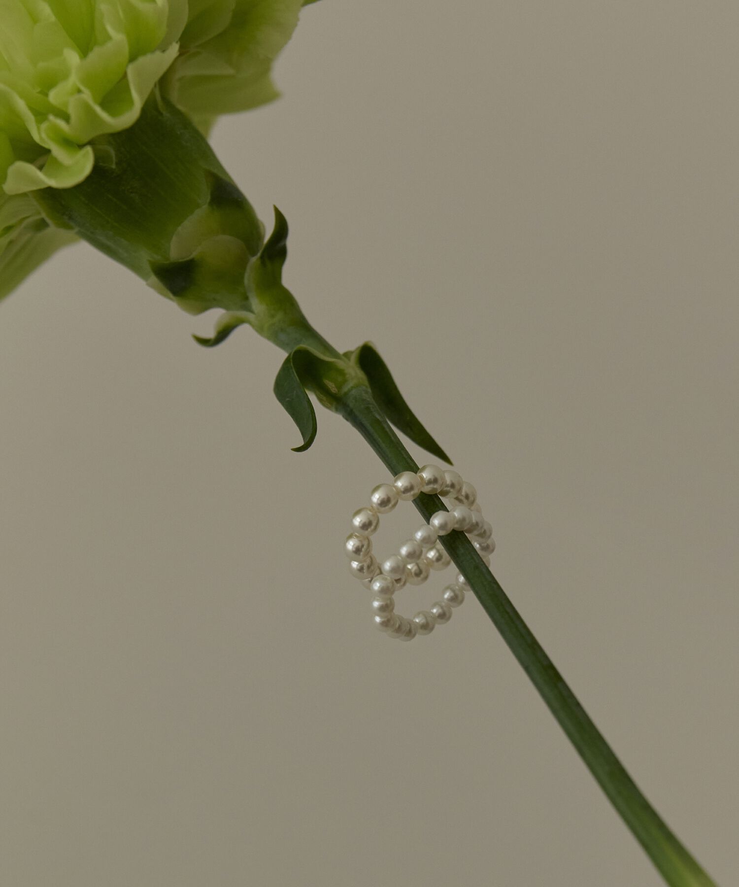 Phoebe「【伸びるリング】バブルフィットリング　パール4mm」|リング|
