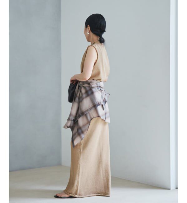 Plage「Paper mix knit スカート」|スカート|